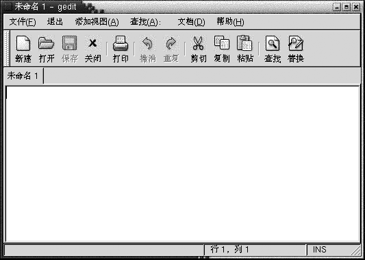 Crux 窗口框风格的应用程序窗口。