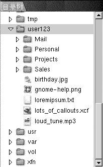 显示文件夹内容的&amp;amp;ldquo;树&amp;amp;rdquo;选项卡式窗格。