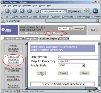 Additional Document Directories