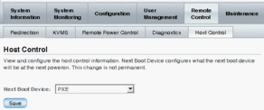 image:Host Control Page