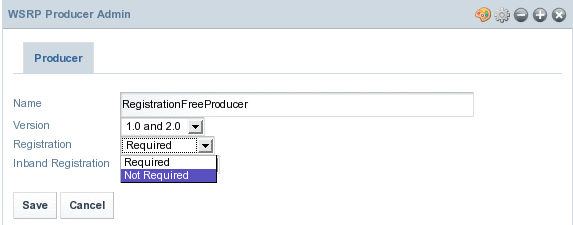 To Create a Producer without Registration