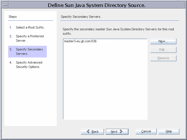 image:Configuring the Secondary Directory Server Master