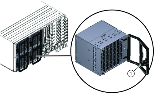 image:An illustration showing the fan module.