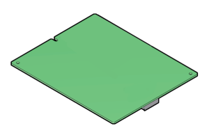 image:An illustration showing a RAID expansion module (REM) assembly.