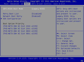 image:Legacy BIOS Setup Utility screen.