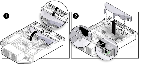image:Figure showing how to remove the air duct.