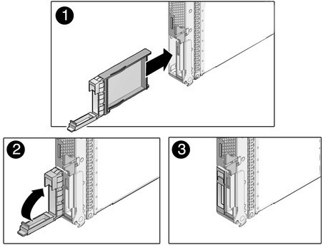 image:Figure shows installation of a drive filler.