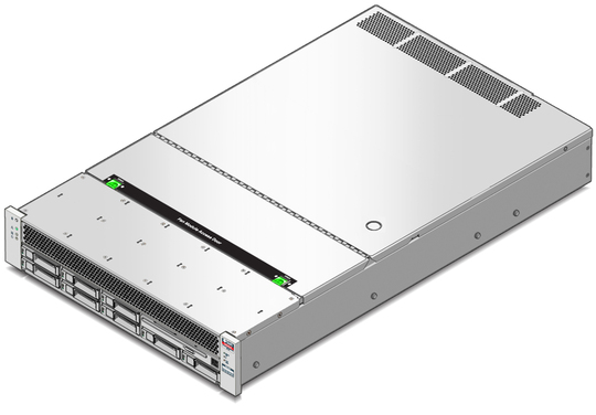 image:Figure showing the SPARC T4-1 server.