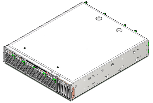 image:Figure showing the Netra SPARC T4-1 server without air filter.