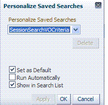 Session Search: Personalize