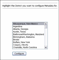 Surrounding text describes the District Mapping Page.