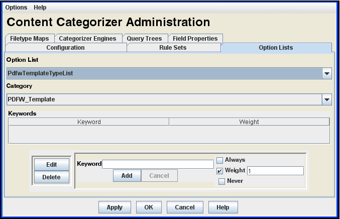 a user interface