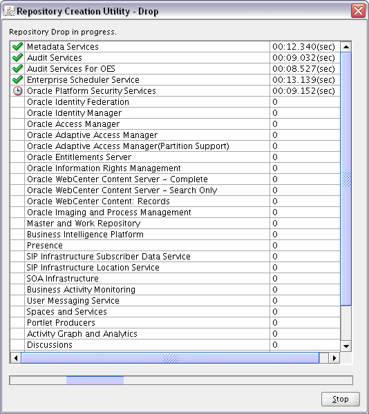 repository creation summary screen