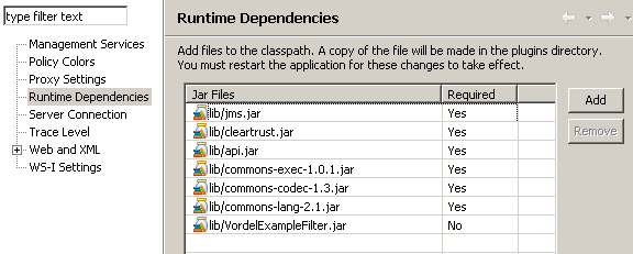 Runtime Dependencies