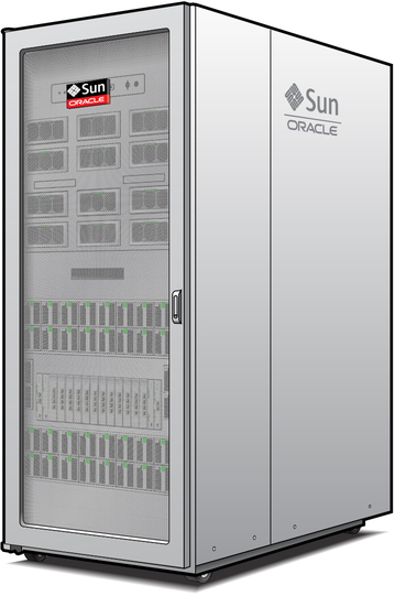 image:Figure showing the SPARC M5-32 or the SPARC M6-32 servers.