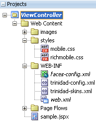 Style sheets in project folder.