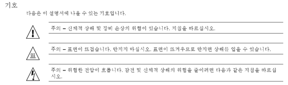 image:Graphic 2 showing Korean translation of the Safety Agency Compliance Statements.