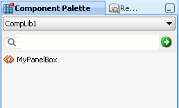 Declarative component in the Component Palette