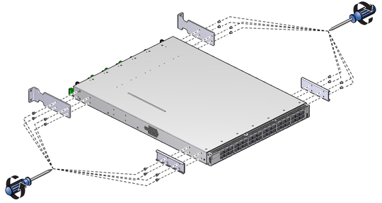 image:Illustration shows the chassis brackets being removed.