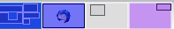 image:El gráfico muestra cuatro paneles con distintas etiquetas y distintas ventanas en cada espacio de trabajo etiquetado.