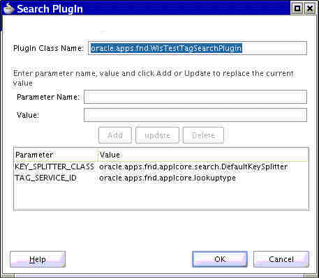 Search Plugin example