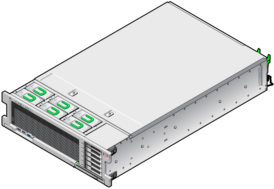 image:Figure showing the SPARC T5-2 server.