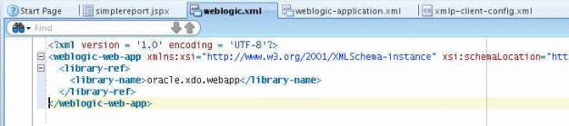 Library Entry in weblogic.xml