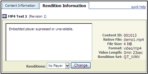 Graphic showing No Format option