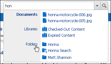 Graphic showing filtering based on folders
