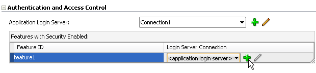 Click Add to create a login server connection.