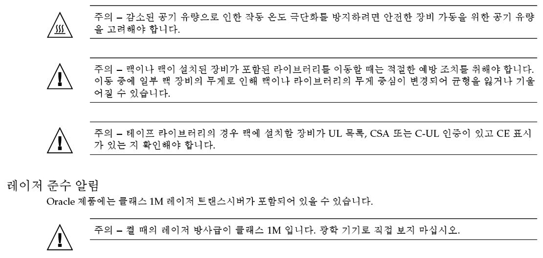 Graphic 11 showing Korean translation of the Safety Agency Compliance Statements.