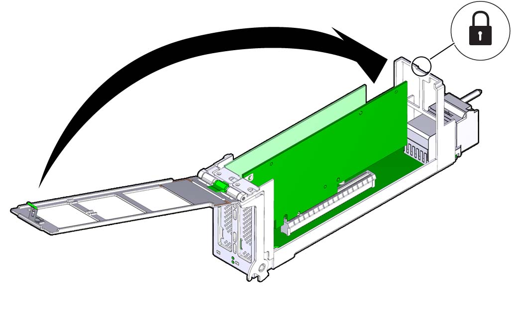image:An illustration showing how to close the top of a                                 DPCC.