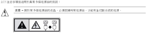 image:Graphic 6 showing Traditional Chinese translation of the Safety Agency Compliance Statements.