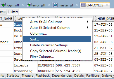 This screenshot shows the right-click menu with the Sort option highlighted