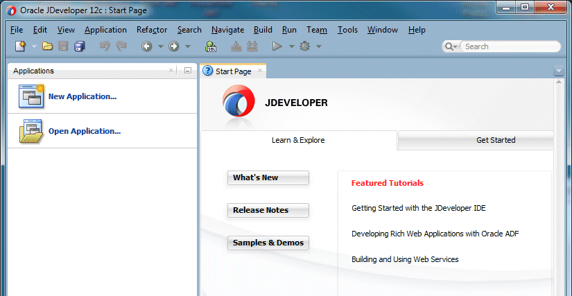 JDeveloper IDE