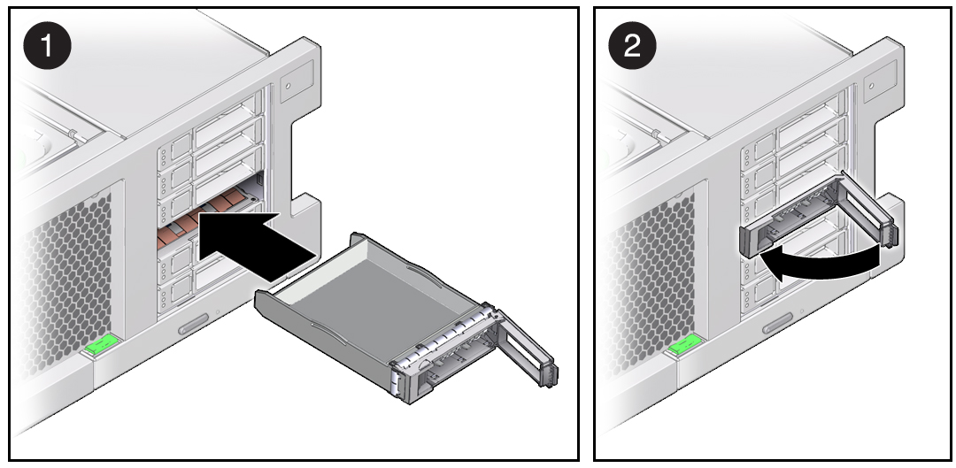 image:Figure showing how to insert a drive filler.