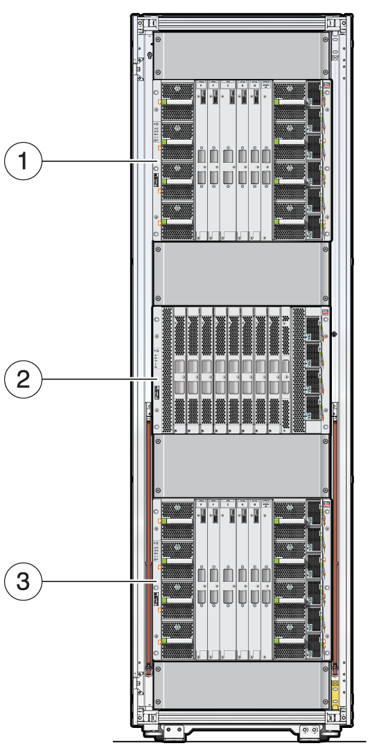 image:Illustration that shows the front view of the SPARC M7-16.