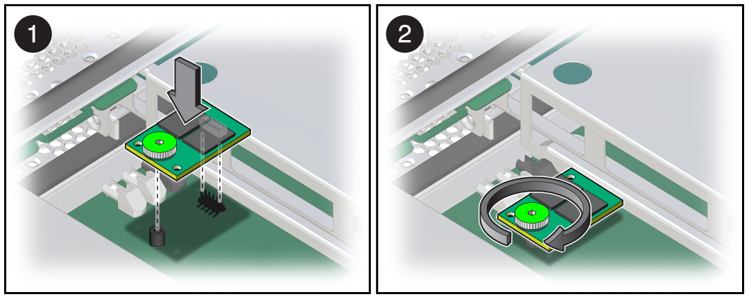 image:Illustration that shows how to install an eUSB disk.