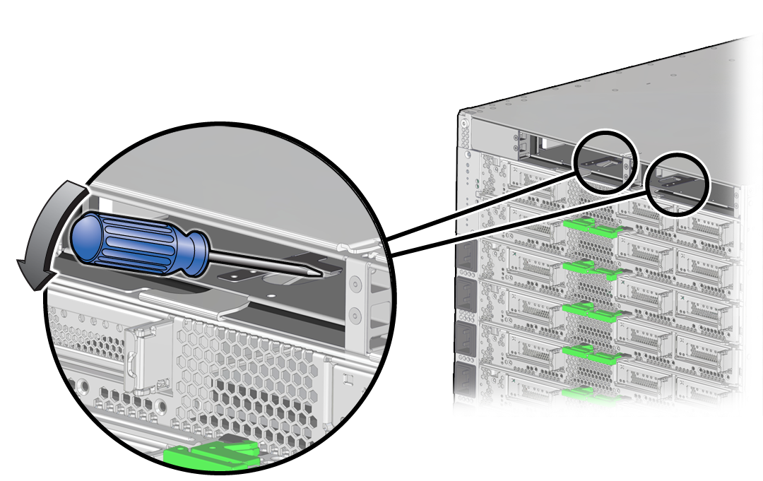 image:Illustration that shows how to release the SP tray.