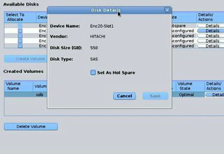 image:A screen capture showing the Disk Details dialog.