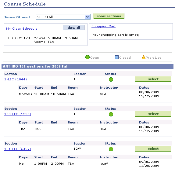 Browse Course Catalog - Course Detail page (2 of 2)