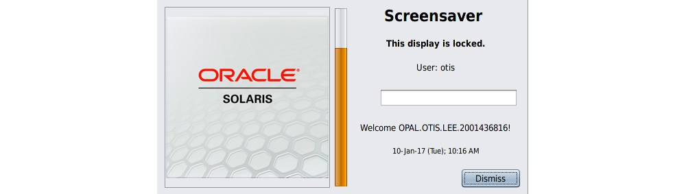 image:スマートカードユーザーを歓迎するスクリーンショット。