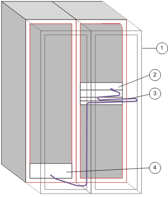 Controller-to-Drive Enclosure cabling between two racks