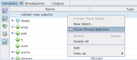 image:Show Pinned Watches Option