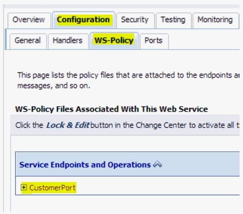 How to write and attach ws policy