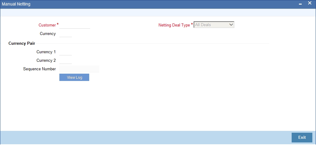 Fx options netting