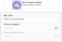 An image of the Add to Program Builder element.