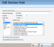 An image of the Edit Decision Rule window.