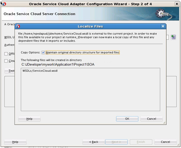 Description of "Figure 5-13 Oracle RightNow Adapter Configuration Wizard " follows