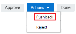 push back request menu
